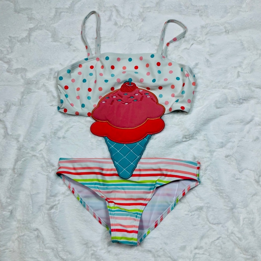 Ice Cream Children’s Bathing Suit 7 - Picture 2 of 8